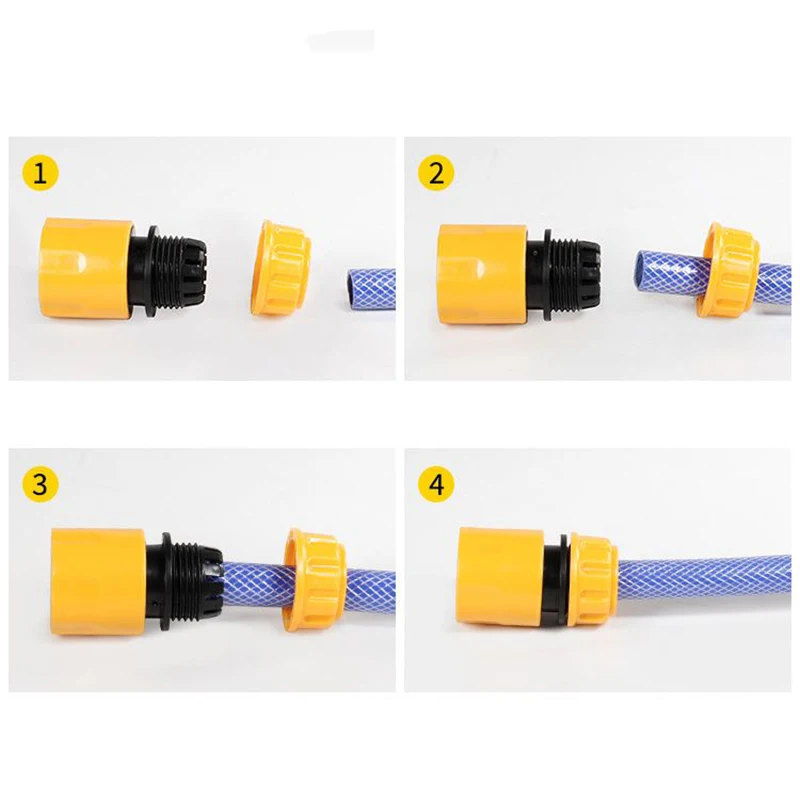 1/10 قطعة خرطوم عالمي موصل سريع حديقة صنبور مضخة مياه تصفية الأنابيب موسع خرطوم المنزل أنبوب الري إصلاح الإمدادات #6