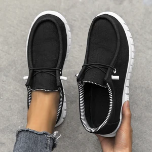 Atmungsaktiv und komfortable Leinwandschuhe für Männer und Frauen, Slip-on-Wandertennis, Unisex-Bootsschuhe, klassische Mokassins, Sommer, Sommer 8 Hauptverkaufssneaker Kinder nautisch - №6