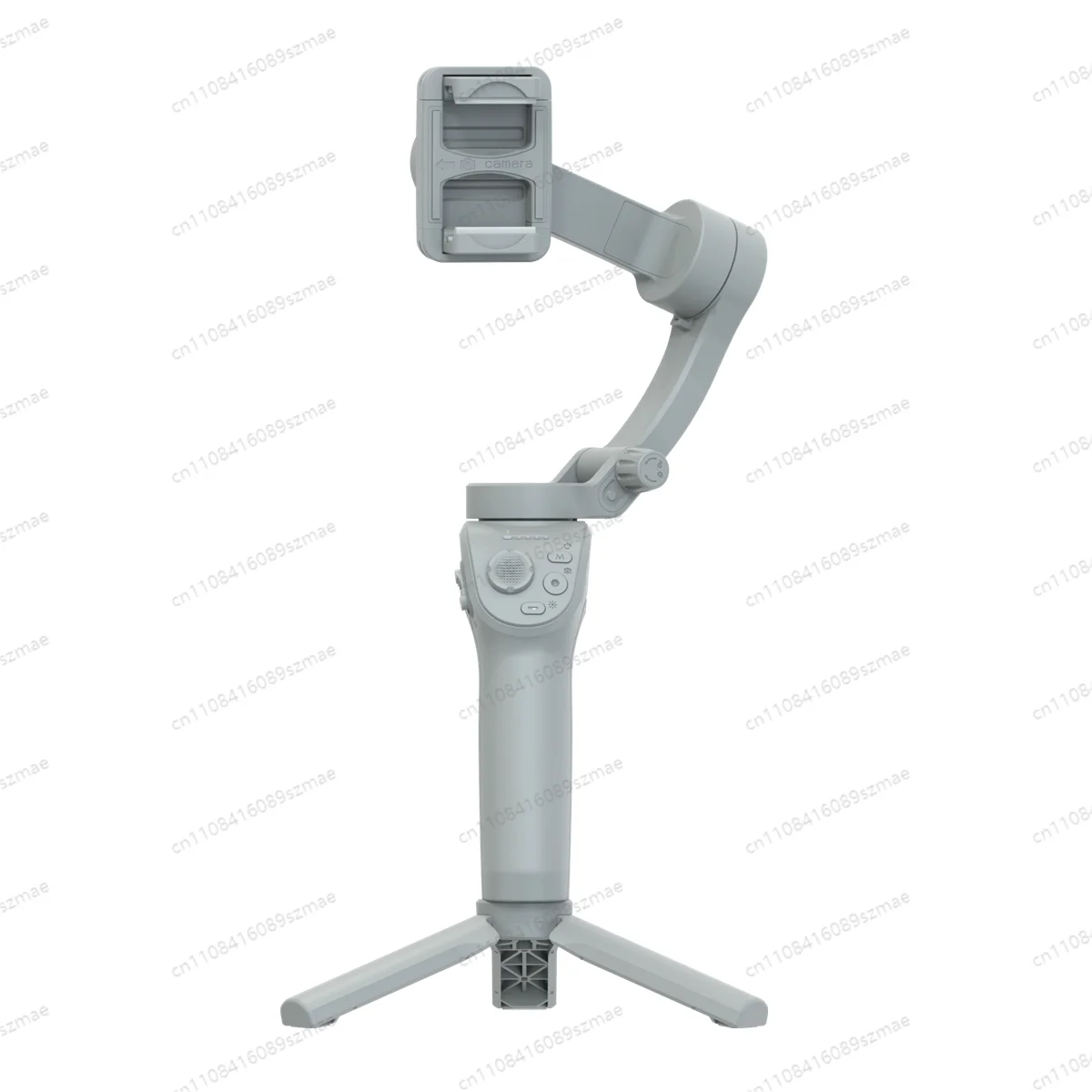 Smart Mobile Phone Gimbal Stabilizer 360° Auto Face Tracking Handheld Selfie Stick Tripod for Live Streaming & Selfies