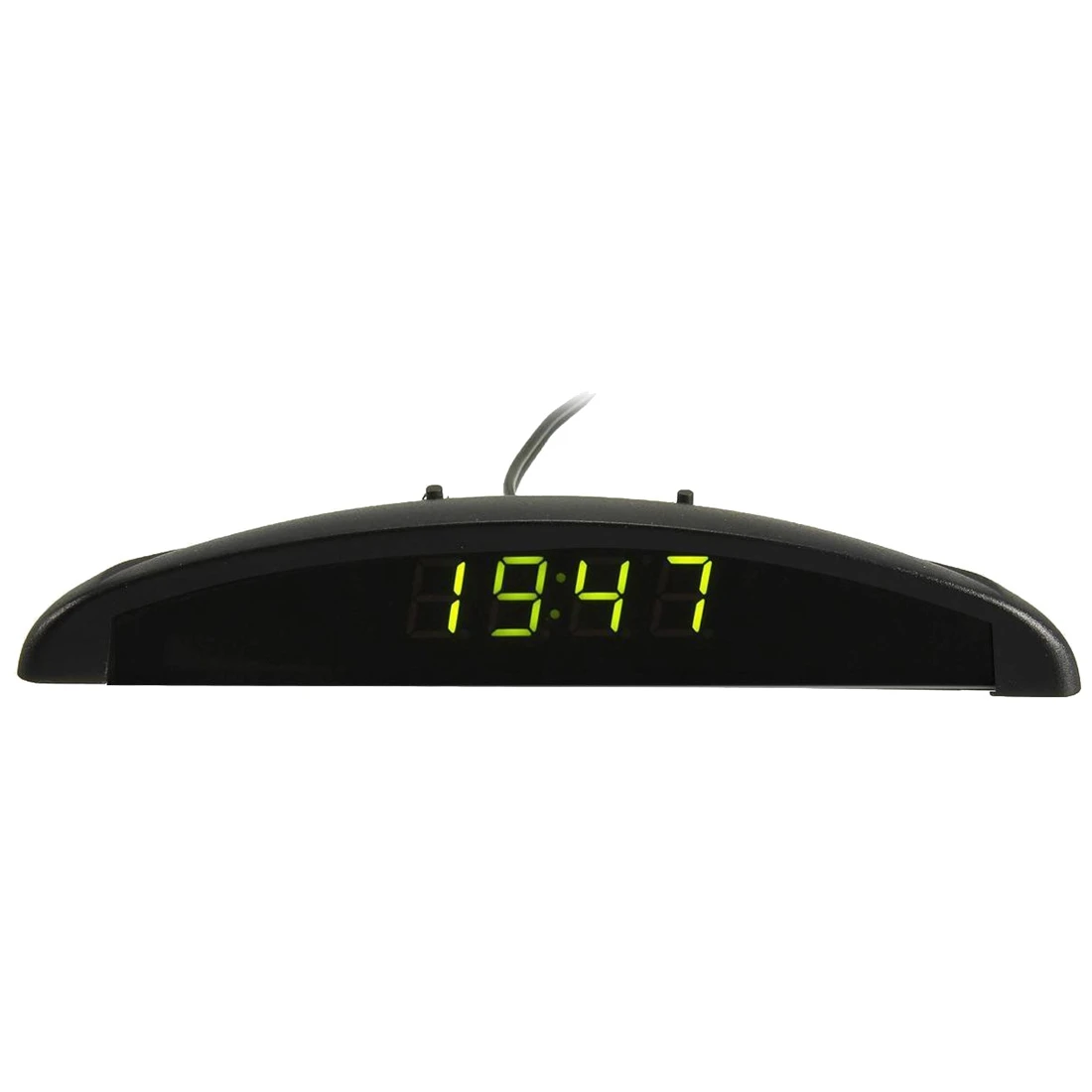 3 In1 Car 12V Digital LED Voltmeter Voltage Temperature Clock Thermometer Car,