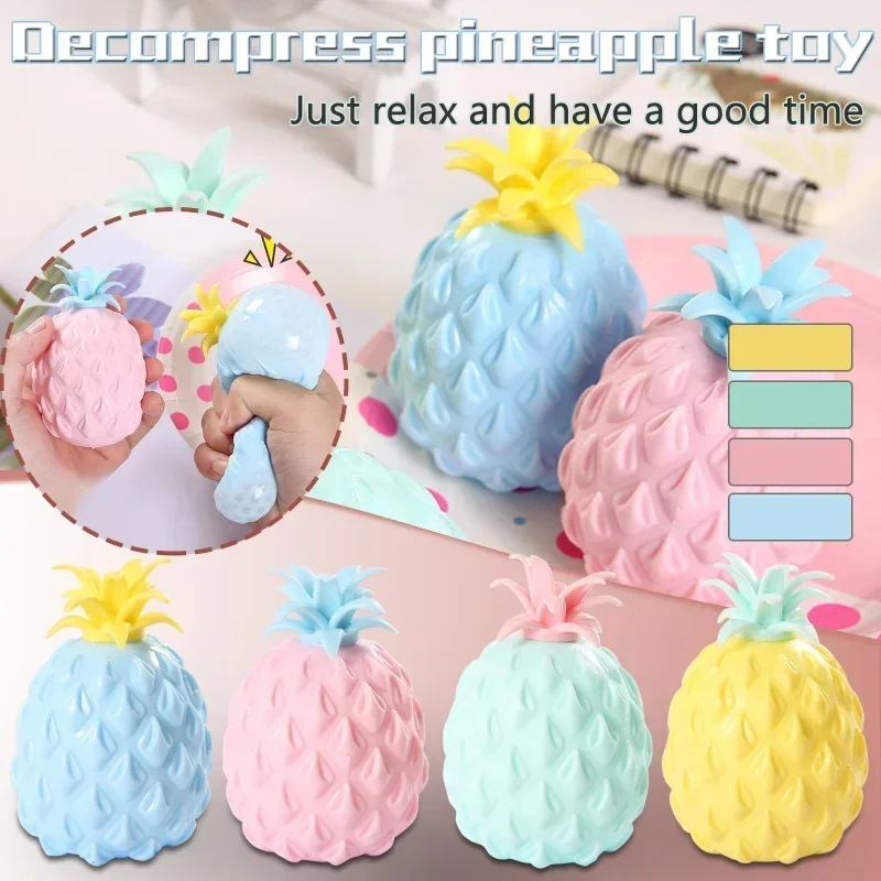 Office  Pressure Release Antistress Toy Simulation Flour Pineapple Fidget Toys Stress Balls Decompression Toy Toys for Children