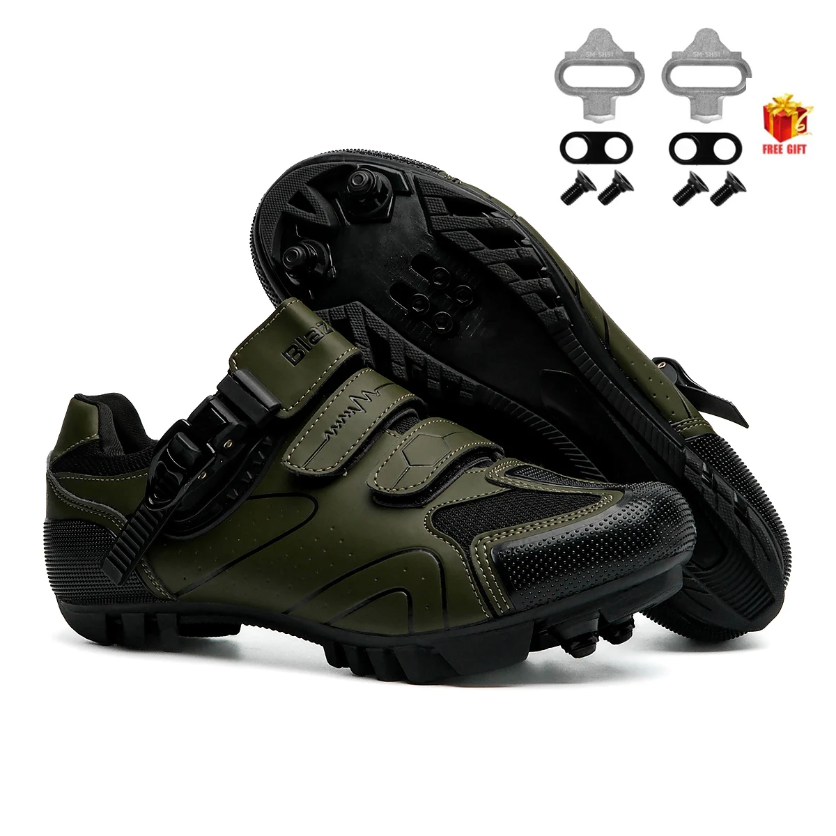 أحذية دراجات جديدة لعام 2024 أحذية ركوب الدراجات الجبلية للرجال أحذية رياضية لسباق الدراجات #6