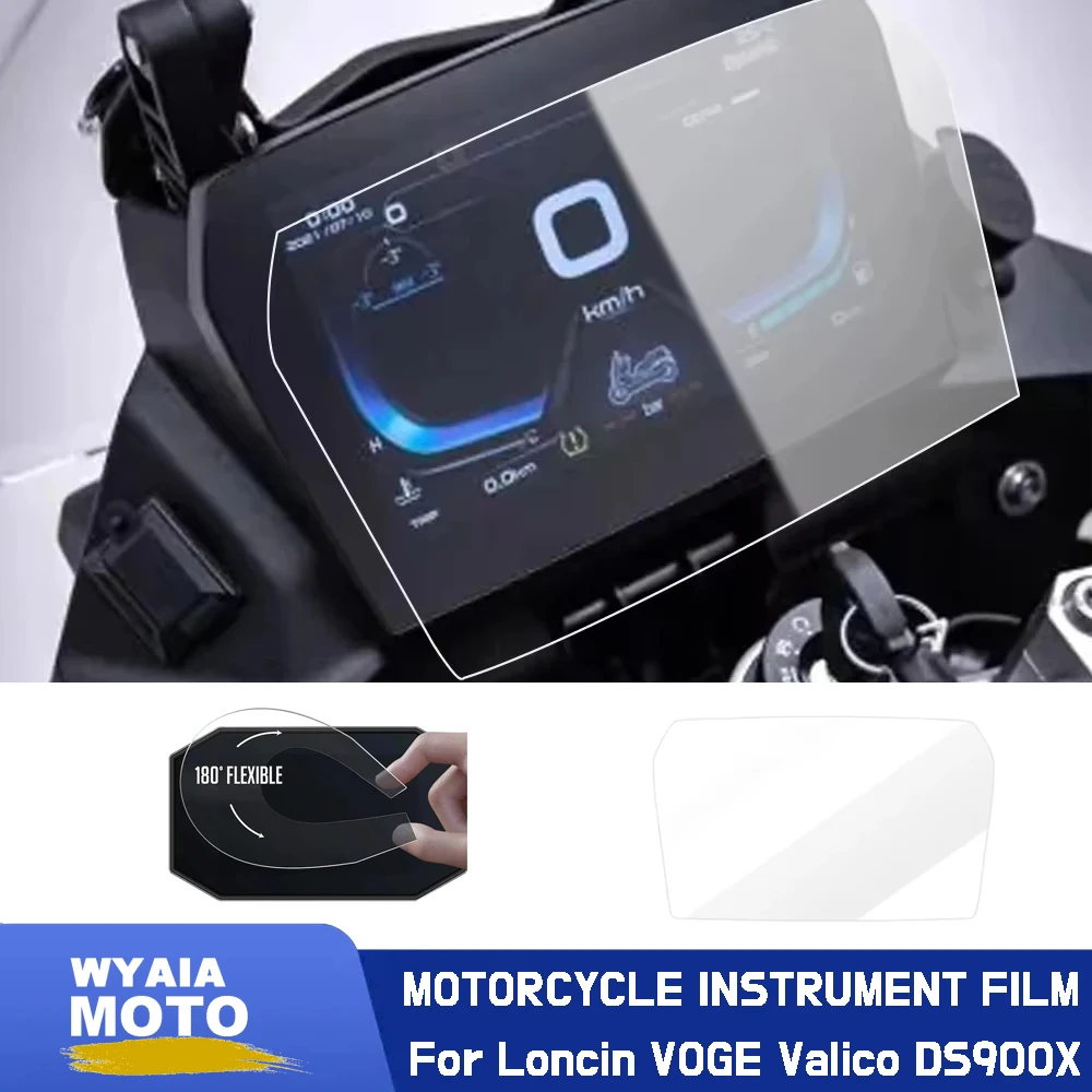 For Loncin VOGE Valico 900DSX DSX900 Motorcycle Scratch Cluster Screen Dashboard Protection Instrument Film 900 DSX