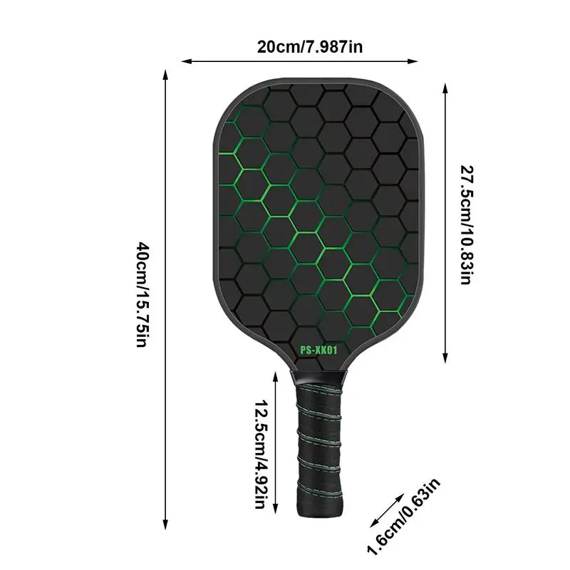 Set Paddle bola acar, Set 2 raket Pro permainan dalam dan luar ruangan, dayung bola acar dengan 4 bola acar