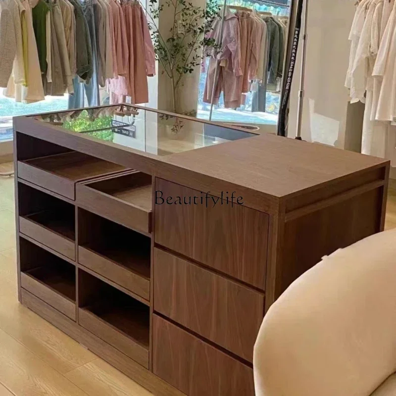 

Vintage French Nakajima table display stand clothing store checkout page display decoration locker