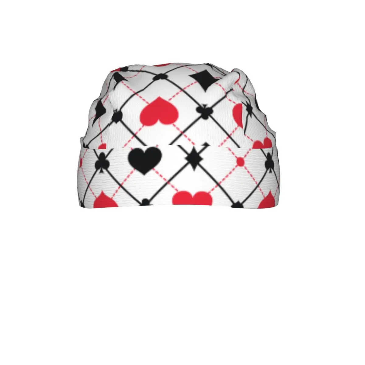 Cycling Breathable Cycling Headwear Playing Cards Poker Print Quick-Dry Bicycle Scarf Cap - view 2