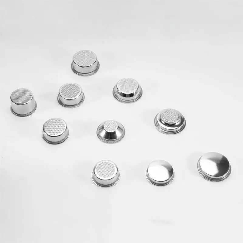 51mm 54mm 58mm Coffee Filter Basket Stainless Steel Coffee Powder Bowl Coffee Handle Bottomless Universal Coffee Powder Bowl