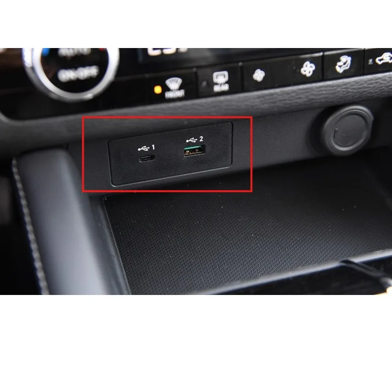 

284H3W020P Genuine New Black USB Module Charging Port Socket Adapter Automobile Part for Mitsubishi Outlander 2023