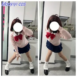 2025 Momo Ayase Cosplay Costume Wig Anime Dandadan for Halloween Christmas Role Playing Party Comic Game Size S-XL New in stock