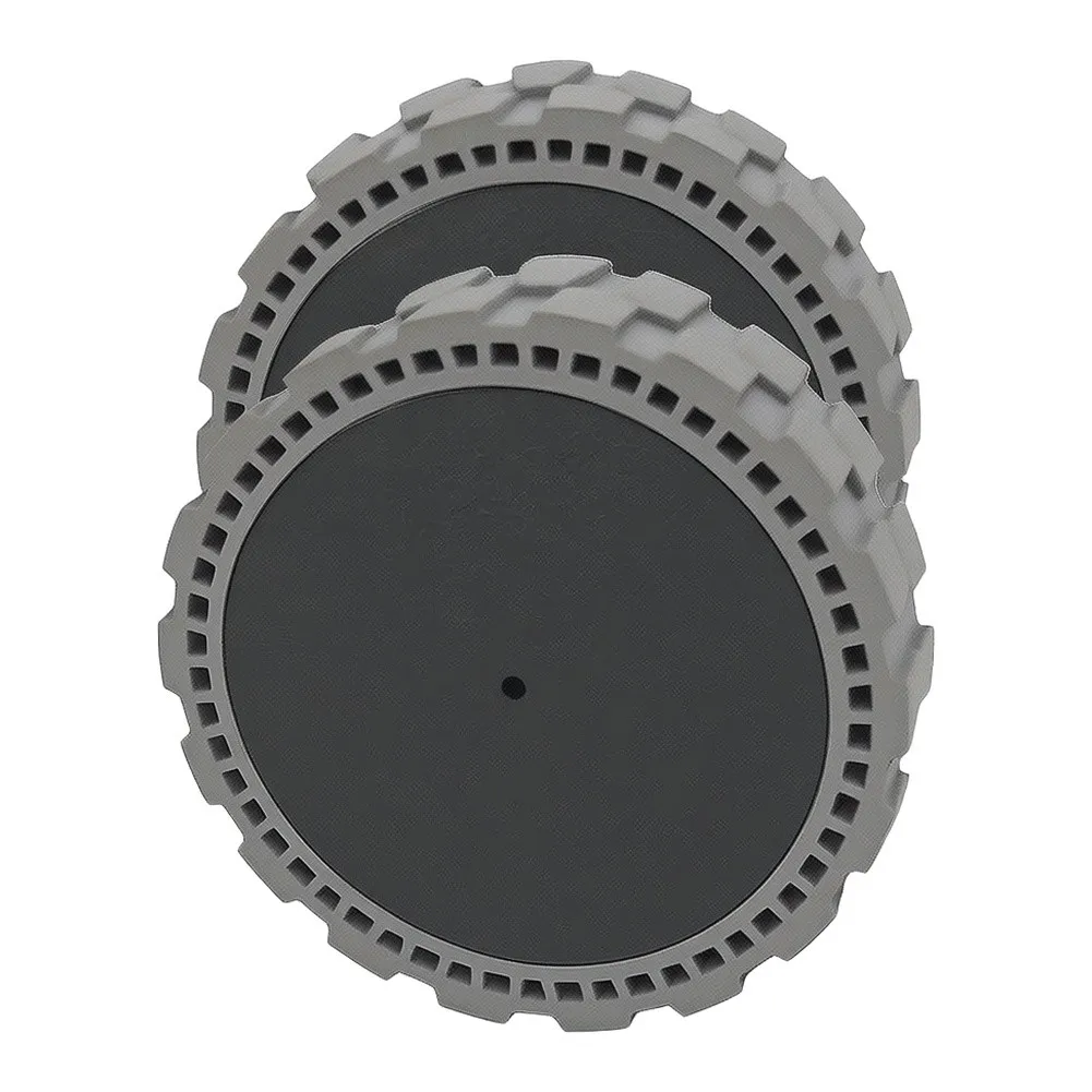 For Ecovacs X1 and For T10 Turbo Compatible Drive Wheels Supporting Robust Motion on Mixed Indoor Flooring Surfaces