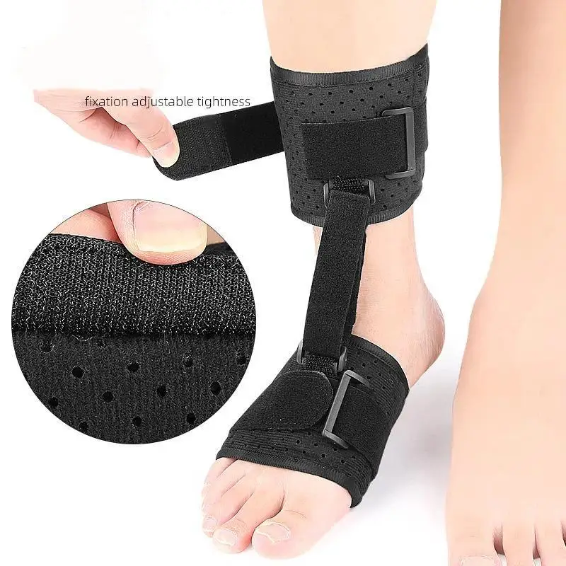 Atmungsaktiver, verstellbarer Fußstützgurt mit interner und externer Flip-Sohle, Anti-Durchhang-Knöchelstabilisator für das Training – Detail 4