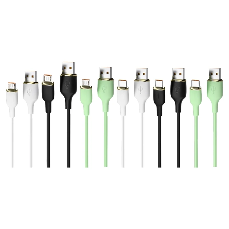 3A USB to USB 5pin/USB Data Cable Power Charging Cord Support Data Transmission for Type USB 5pin Tablets Phones