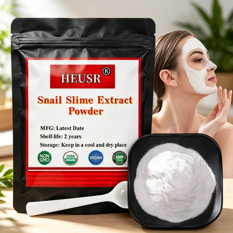 Hot Selling Snail Slime Extract Powder,Moisturizing Cosmetic Raw, Skin Whitening and Smooth, Anti Aging, Remove Wrinkles