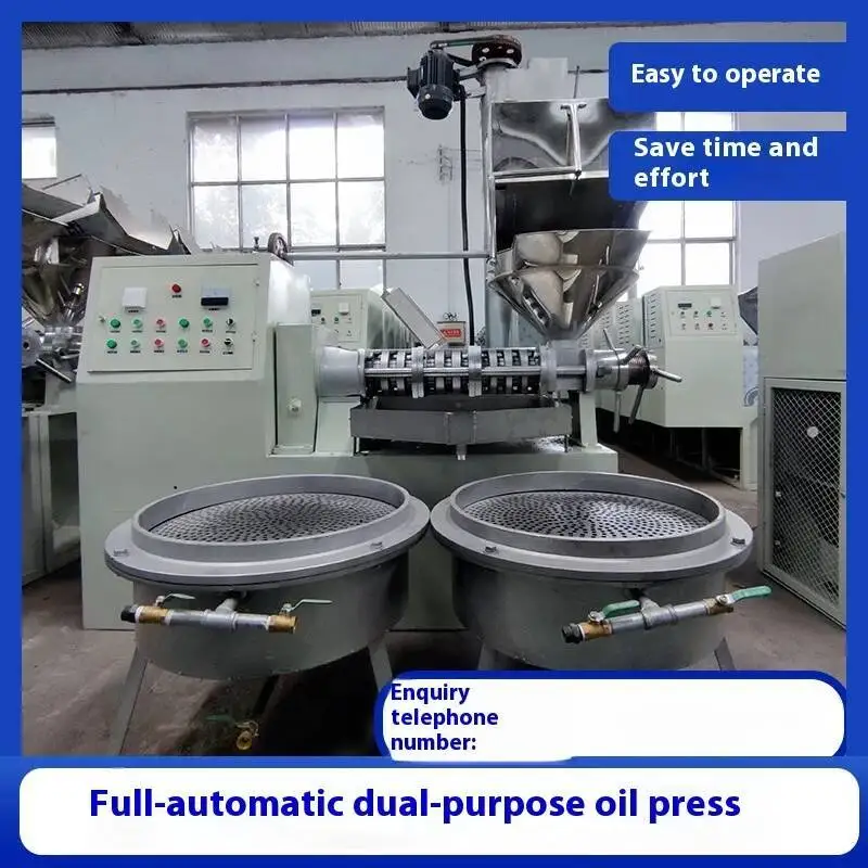 

Oil Making Machine Cooking Oil Press For Rape Seed Olive Soybean Walnut Oil-multiple Types Industrial Oil Press