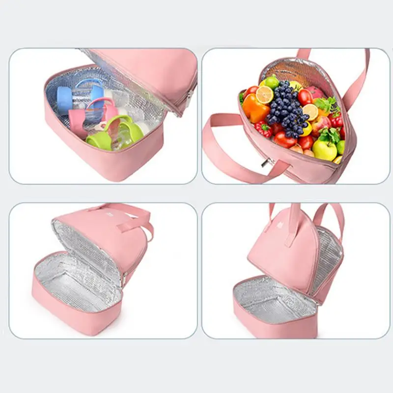 Insulation Bag Milk Storage Breastfeeding Milk Insulation Breast Pump Maternity Cooler Double Layer Fresh Preservation Bag