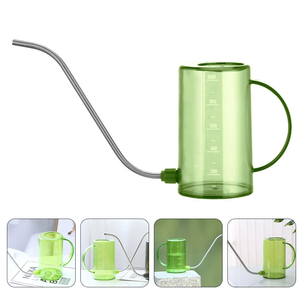 

Watering Can Garden Supply Bottle for Plants Spray Long Spout 1L Pot Kettle Steel Tool