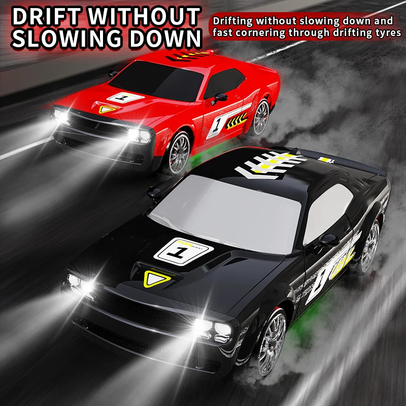 Dodge Hellcat Professional Remote Control Car Remote Control Rc Drift Racing With 4WD 2.4G High Speed Drift Car Children's Toys