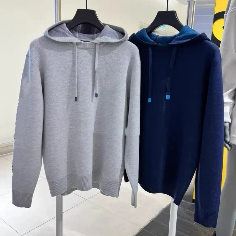 Golf Men's Knitted Hooded Top 24 Autumn New Fashion Sports Sweater Breathable Comfort Top