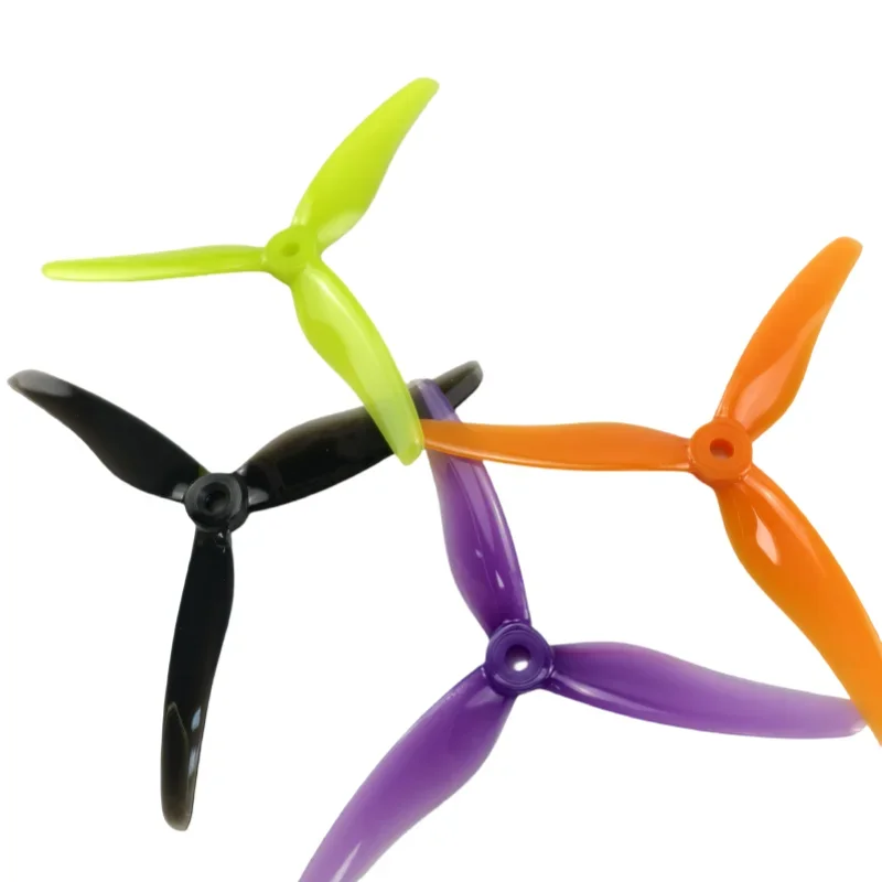 Qianfeng 51433-5 inch three bladed propeller FPV crossover aircraft racing at high speed, high efficiency, and explosion resista