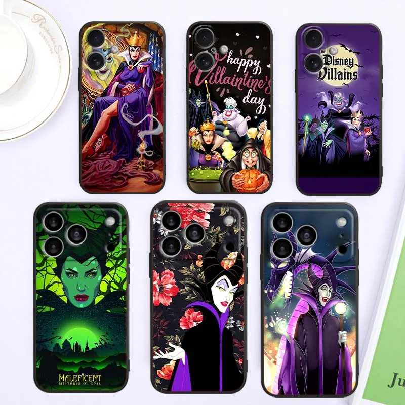 

Anime Witch illustration For Apple iPhone 17 16 16E 15 14 13 12 11 Pro Max Plus Black Soft Silicone Cover
