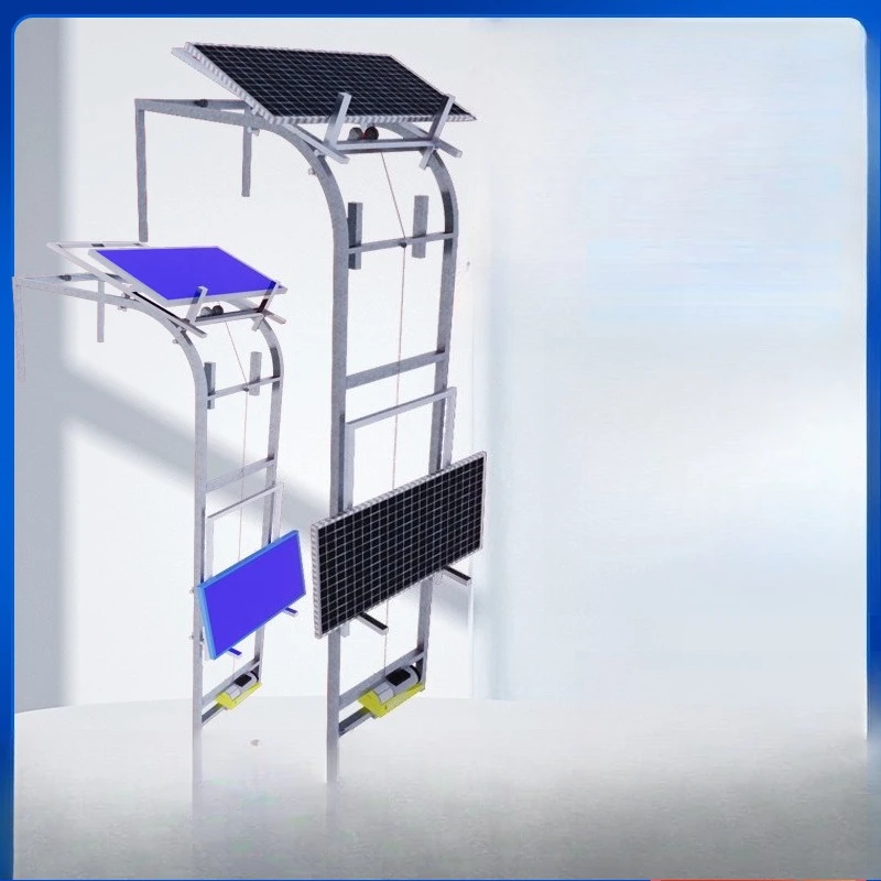 

Photovoltaic panel lifting artifact floor delivery ladder small ladder