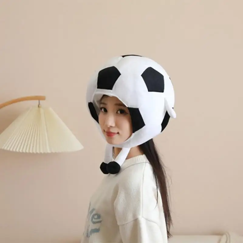 Nowatorski kapelusz piłkarski kapelusz na nakrycie głowy na grę piłkarską spotkanie sportowe