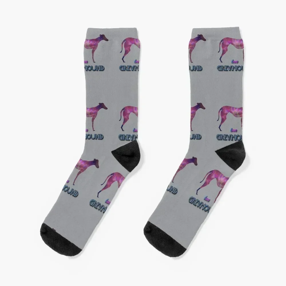 

love greyhound Socks Toe sports football hip hop cartoon Socks For Men Women's man Rugby Stockings compression Socks Man Women's