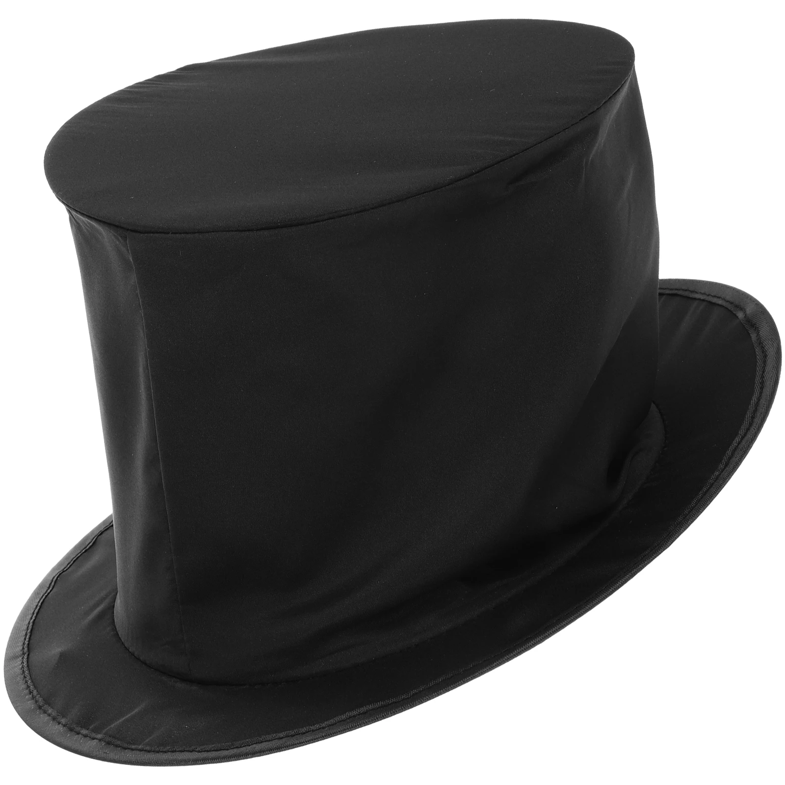 

Tuxedo Top Costume Party Collapsible Wizard Hat Magician Hat Elastic Fit Stage Performance