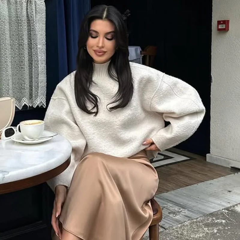 Ticketsx المرأة هوديي غير رسمي موضة خمر الخريف الشتاء فضفاض البلوز الأعلى أنيقة تخفيف الشارع الشهير هوديي الملابس النسائية