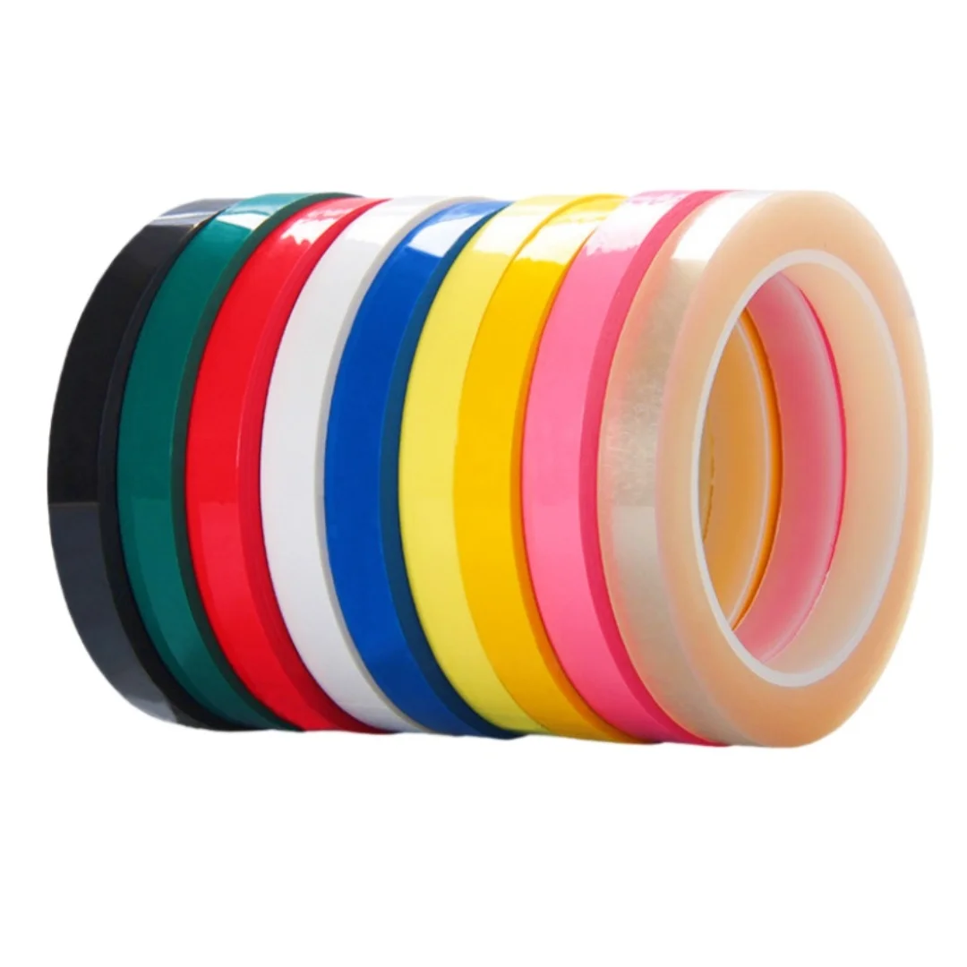 

9 цветов, 1 рулон, лента для идентификации зубов, 66 м × 8 мм, ПЭТ, устойчивая к высоким температурам, лента Marla, лента для маркировки инструментов для лабораторных принадлежностей