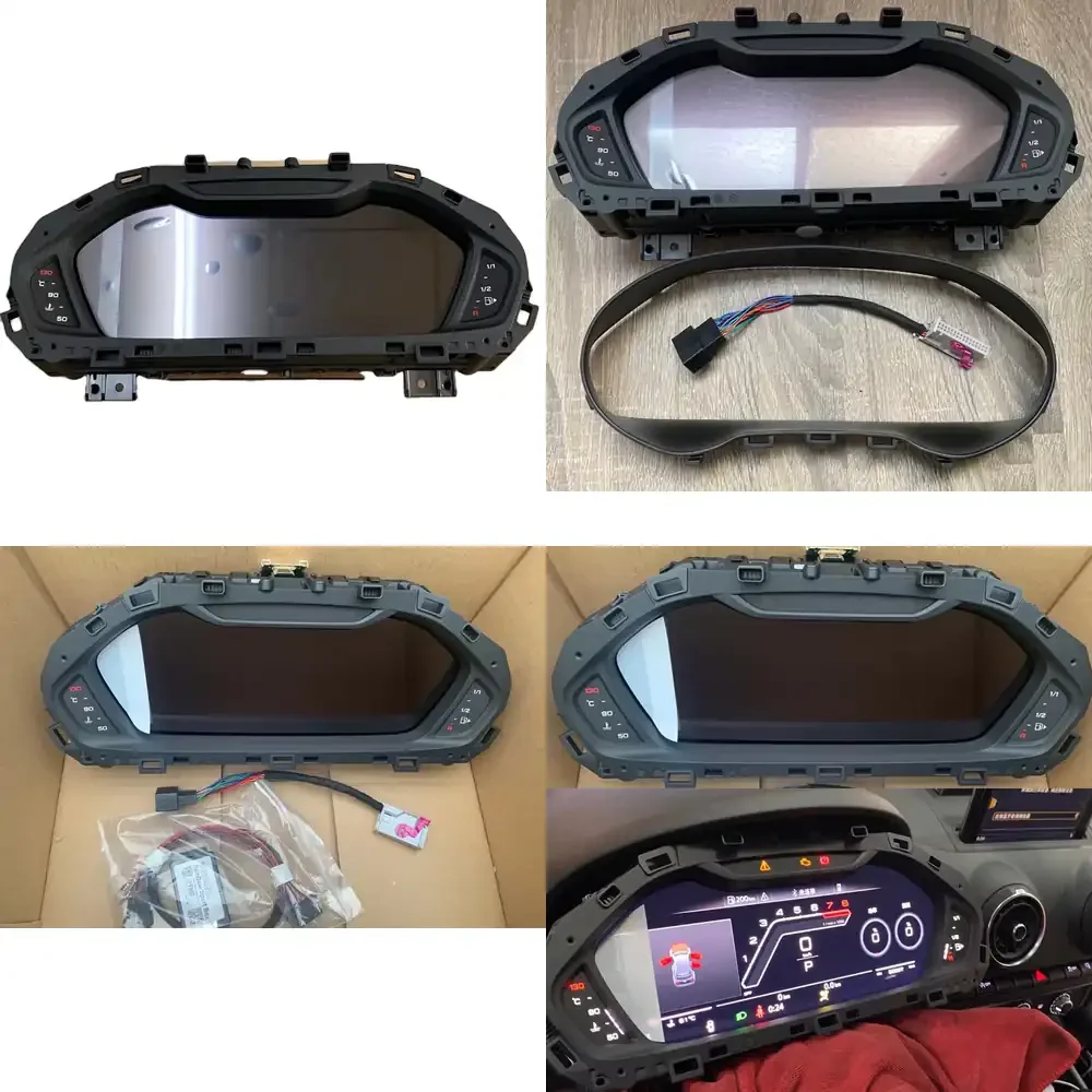 

Обновление механической приборной панели A3 S3 2016–2020 Q2 2018–2021 до новой приборной панели Q3 LCD с возможностью обновления до RS