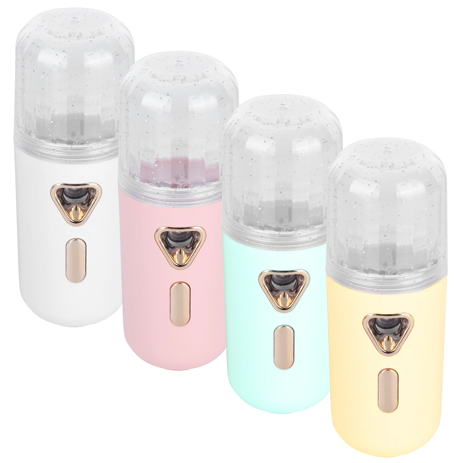 مرطب ضباب الوجه للمنزل والخارج ، مظهر جميل ، مريح للاستخدام ، بطارية 150Ma ، حجم صغير