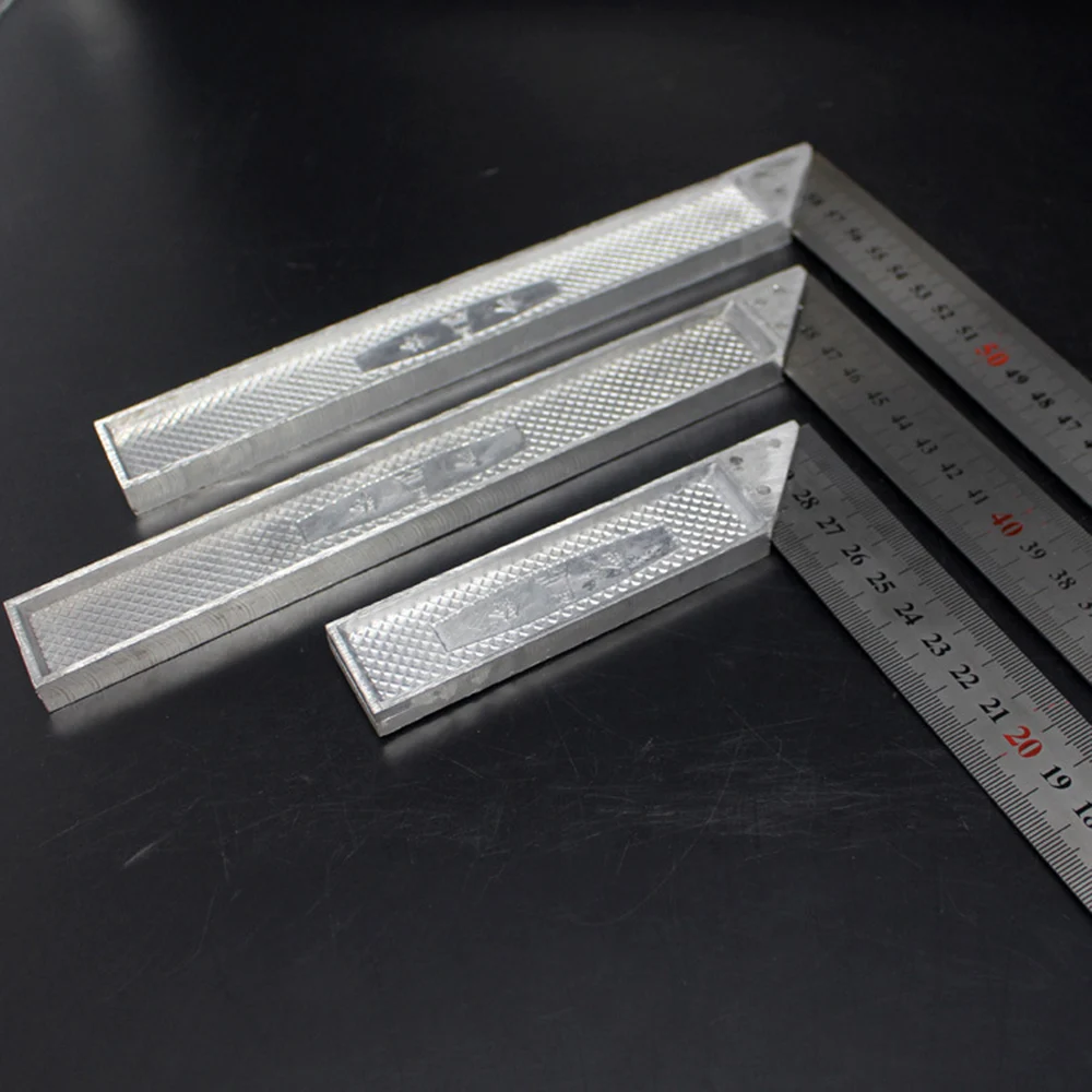 200/250/300mm Aluminum Square Ruler Right Angle 90 Degree Turning Rule Woodworking Measuring Tool Angle Square Carpenter Ruler