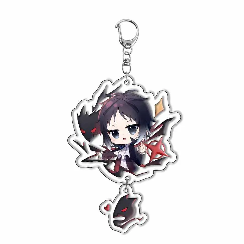 Acrylic Keychain Pendant With Sandwich Layer Bungo Stray Dogs Nakajima Dun Anime And Personalized Accessories