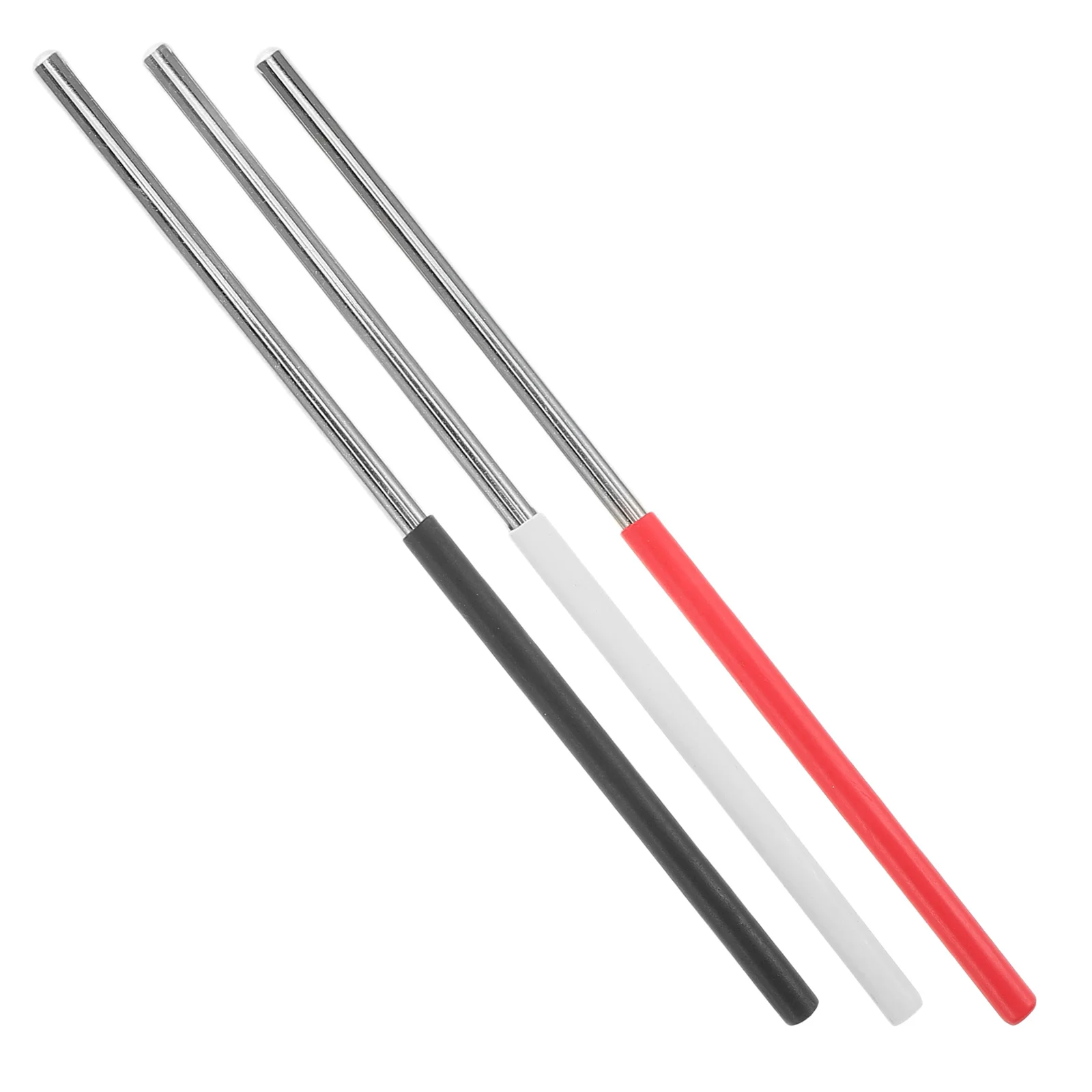 

3Pcs Triangle Alloy Strikers Set Simple Long-Lasting Mallets for Percussion Instrument Performance Sound Triangle Alloy Stricker