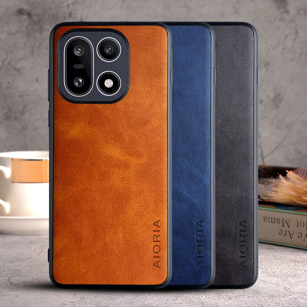Funda para Oneplus 15 15R 5G coque funda de piel de cuero Vintage de lujo funda para oneplus 15 funda capa