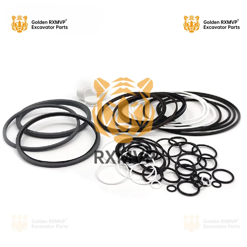 For Broken Hammer Rod Seals Gray Excellent Resilience Apply Sb151 Breaker Oil Seal Repair Kit Excavator