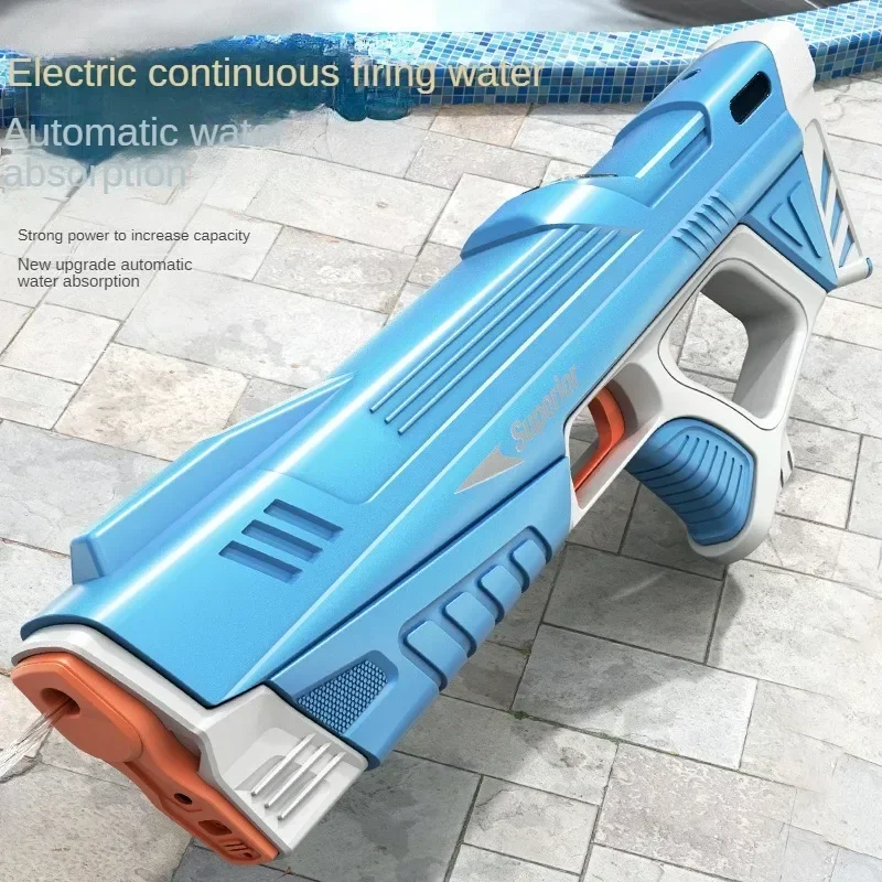 Electric Water Gun Toys Bursts Children's High-pressure Strong Charging Energy Water Automatic Water Spray Children's Toy Guns