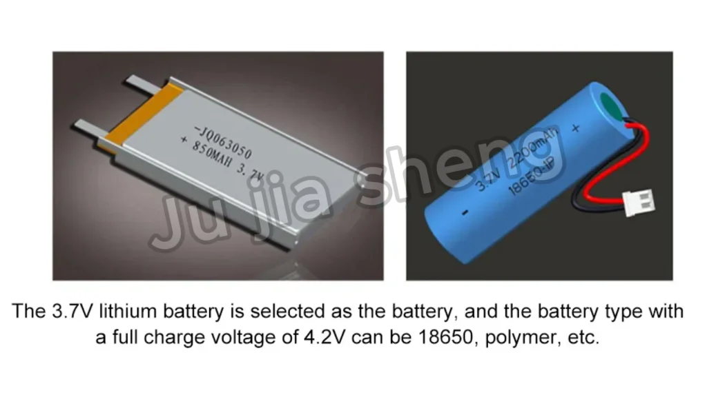 5-20 Stück 3,7V auf 9V 5V 2A DC-DC Step-Up-Boost-Modul Typ-C 18650 Lithium-Batterie Lade- und Entladefunktion integriert einstellbar – Detail 6