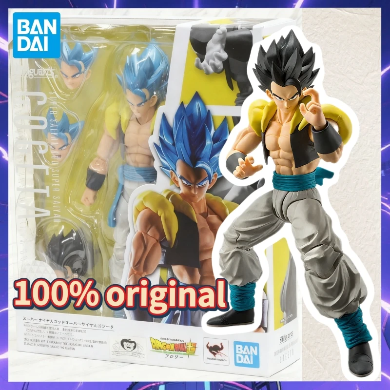 

В наличии Оригинал Bandai Original S.H. Figuarts Super Saiyan Gogeta Аниме Фигурка Коллекция игрушек Подарки