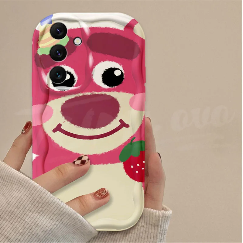 Capa de silicone para Disney Toy Story, Lotso Olaf, TPU para Samsung Galaxy A12, A22, A32, A52, A52S, A72, A11, A21S, A31, A51, A71, A20, A30, a50