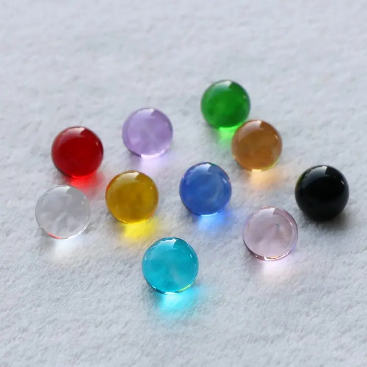 

15mm Glass Marble Glass Beads Colored Crystal Marble Ball DIY Decorative Props Lensball