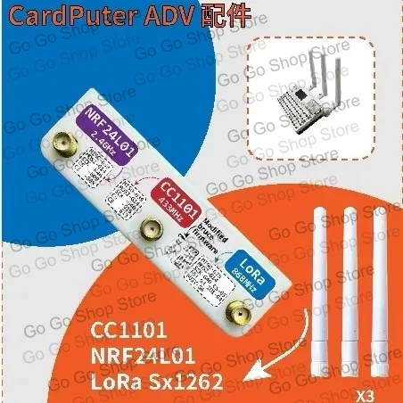 CC1101 NRF24L01 IR 3-in-1 RF Module Wireless Transceiver Accessory