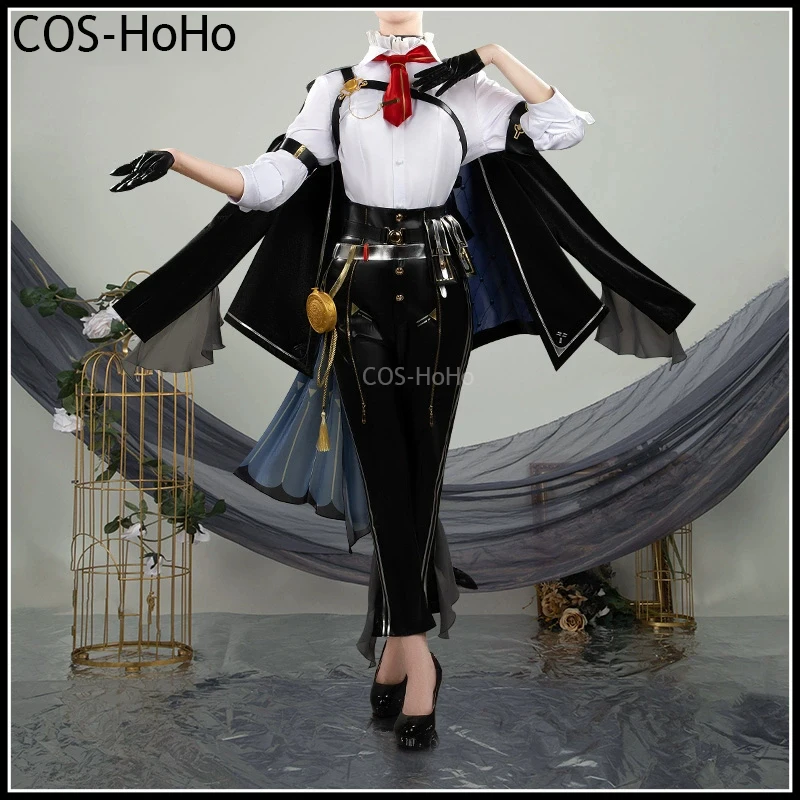 COS-HoHo Wuthering Waves Zani Game Suit Cool Uniform Cosplay Costume Halloween Carnival Party Role Play Outfit S-4XL Custom Size