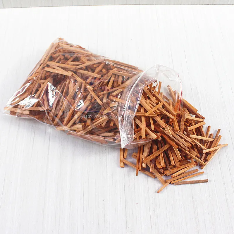 500g Natural Sandalwood Log Bar DIY Home Buddhist Hall Incense Burning Worship Buddha for Buddha Aromatherapy Raw Materials