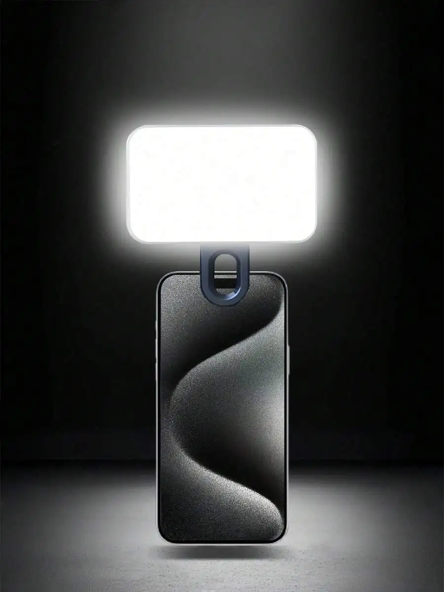 

Portable Mini Clip-On LED Fill Light For Selfie Vlogging Video Recording Zoom Meeting Live Streaming