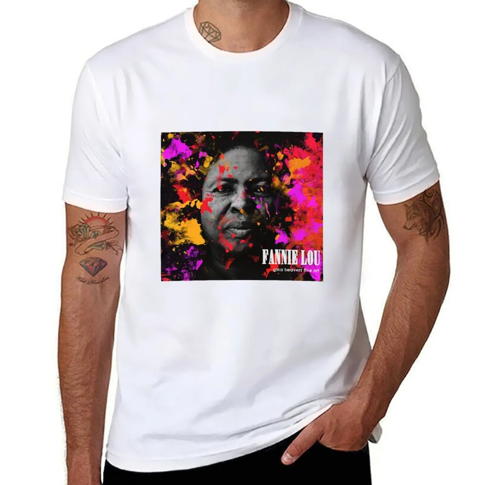 

The Lioness: Fannie Lou Hamer T-Shirt t shirts with prints t shirts for man pack white T-Shirt