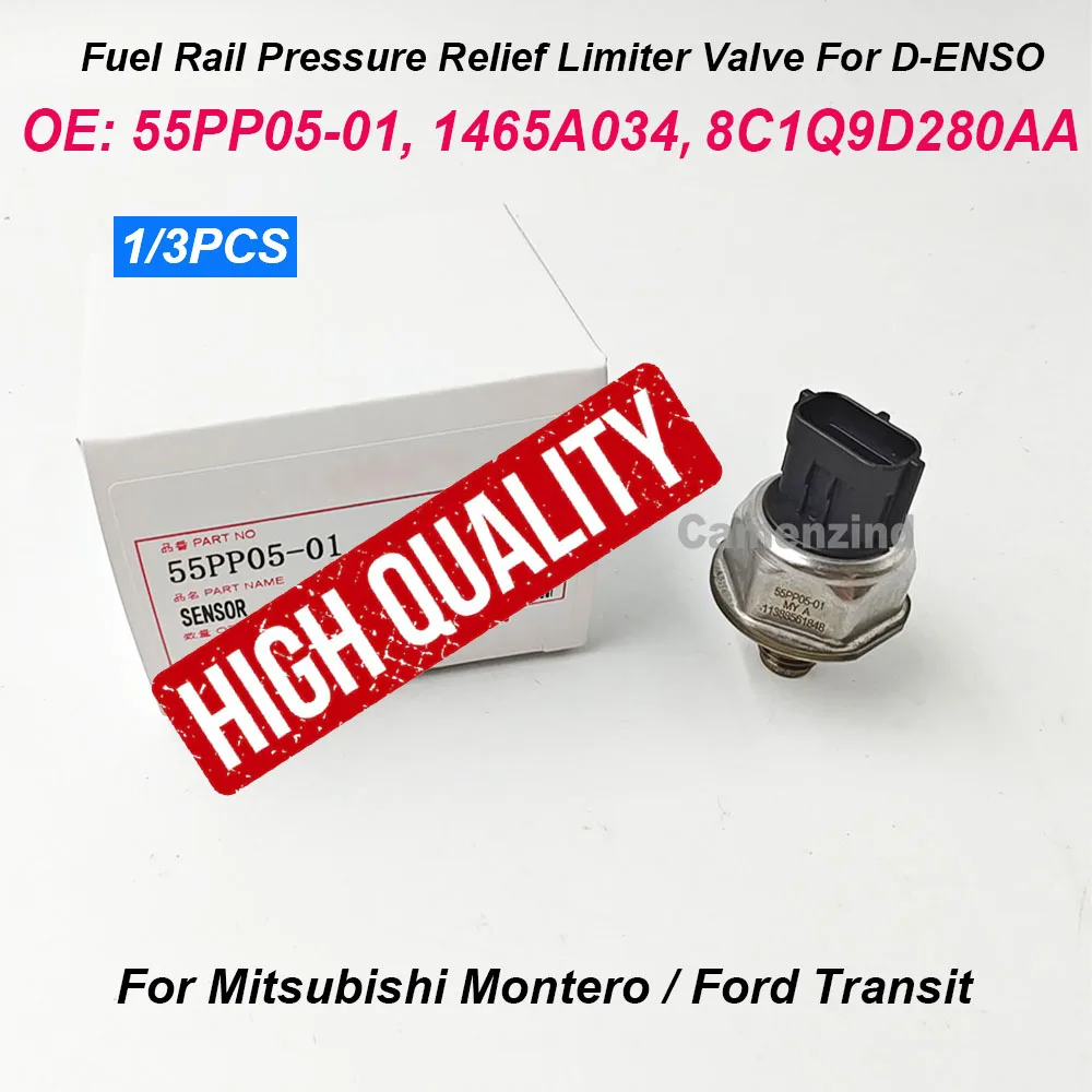 

1/3 шт. для D-ENSO 55PP05-01 55PP0501 1465A034 датчик давления в топливной рампе 43PP13 для Mitsubishi L200 Pajero Montero 2.5 Di-D