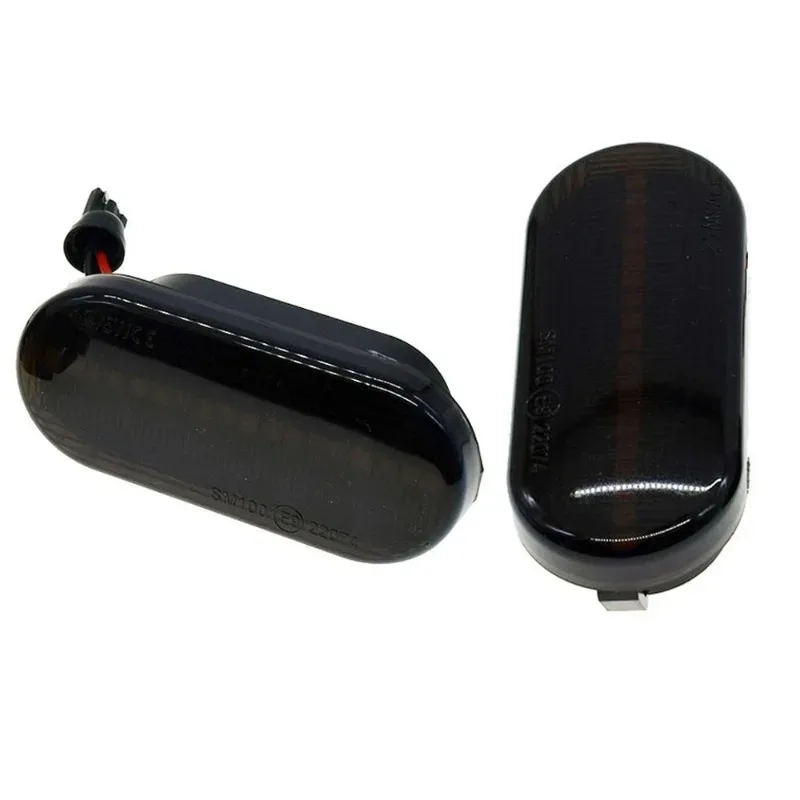 Para 2 uds LED indicador de señal de giro lateral luz flecha intermitente hoja tablero borde asiento Ibiza 6L