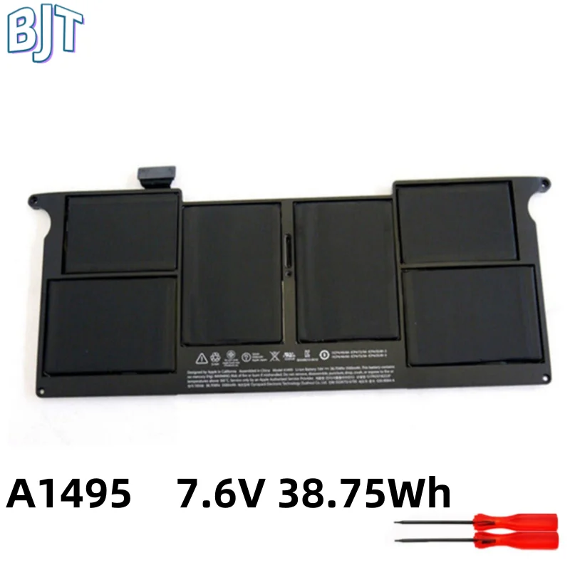 

7.6V 38.75Wh 5100mAh Laptop Battery A1495 For Apple MacBook Air 11" A1465 2013 2014 2015 MD711 MD711LL/A MD712LL/A 020-8084-A